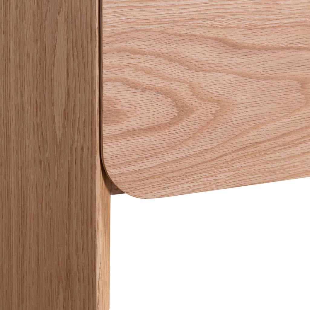 CST6715-CN Oak Bedside Table - Natural - Furniture Castle
