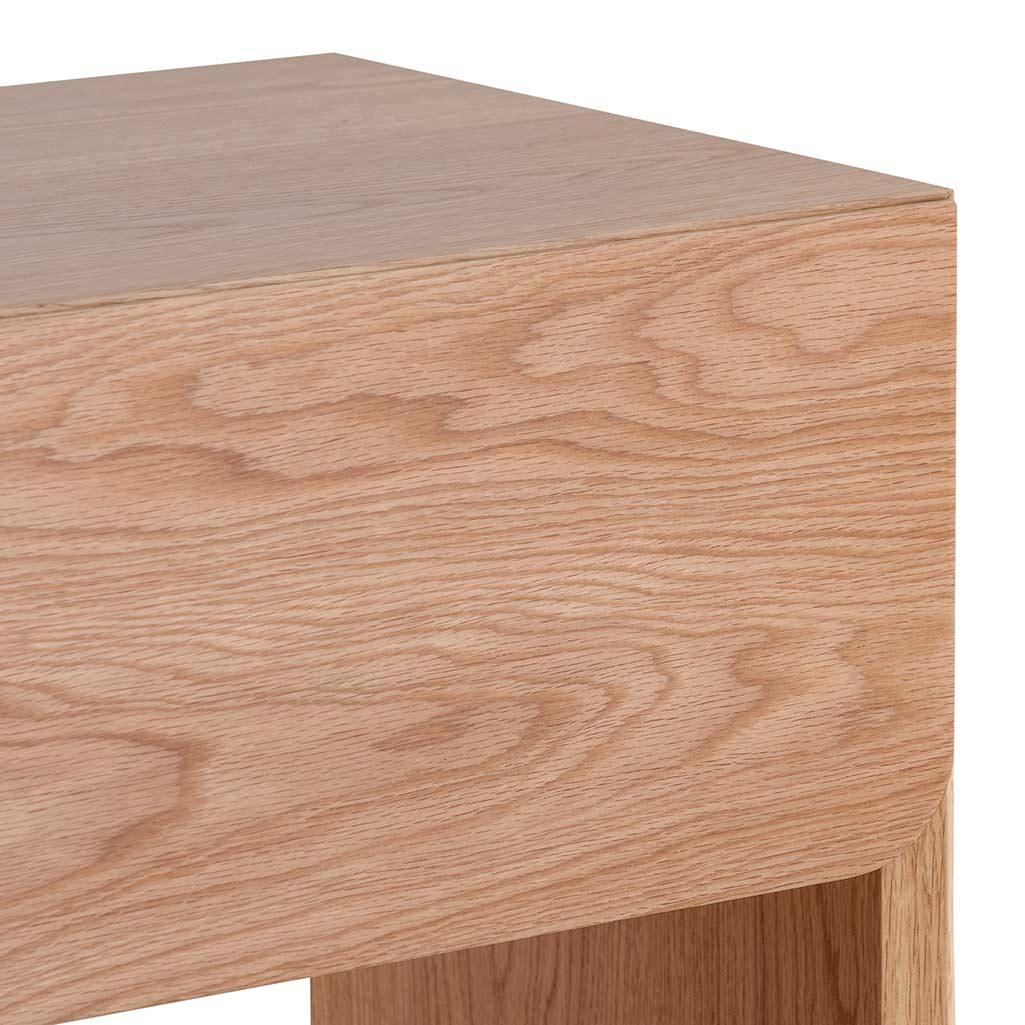 CST6715-CN Oak Bedside Table - Natural - Furniture Castle