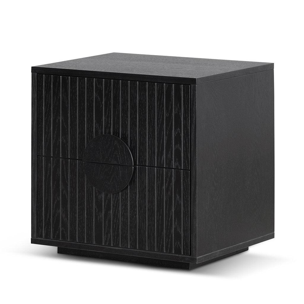 CST6777-CN - Bedside Table - Black Oak - Furniture Castle