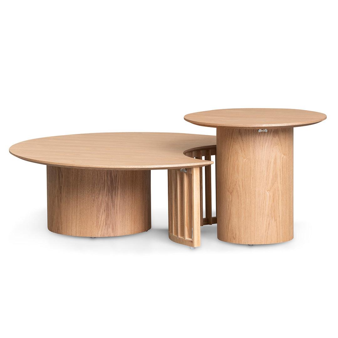 CST8134-DW Set Of Tables - Natural - Furniture Castle