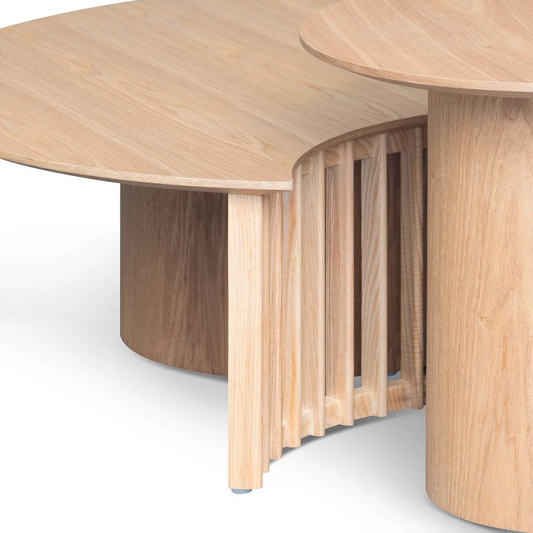 CST8134-DW Set Of Tables - Natural - Furniture Castle