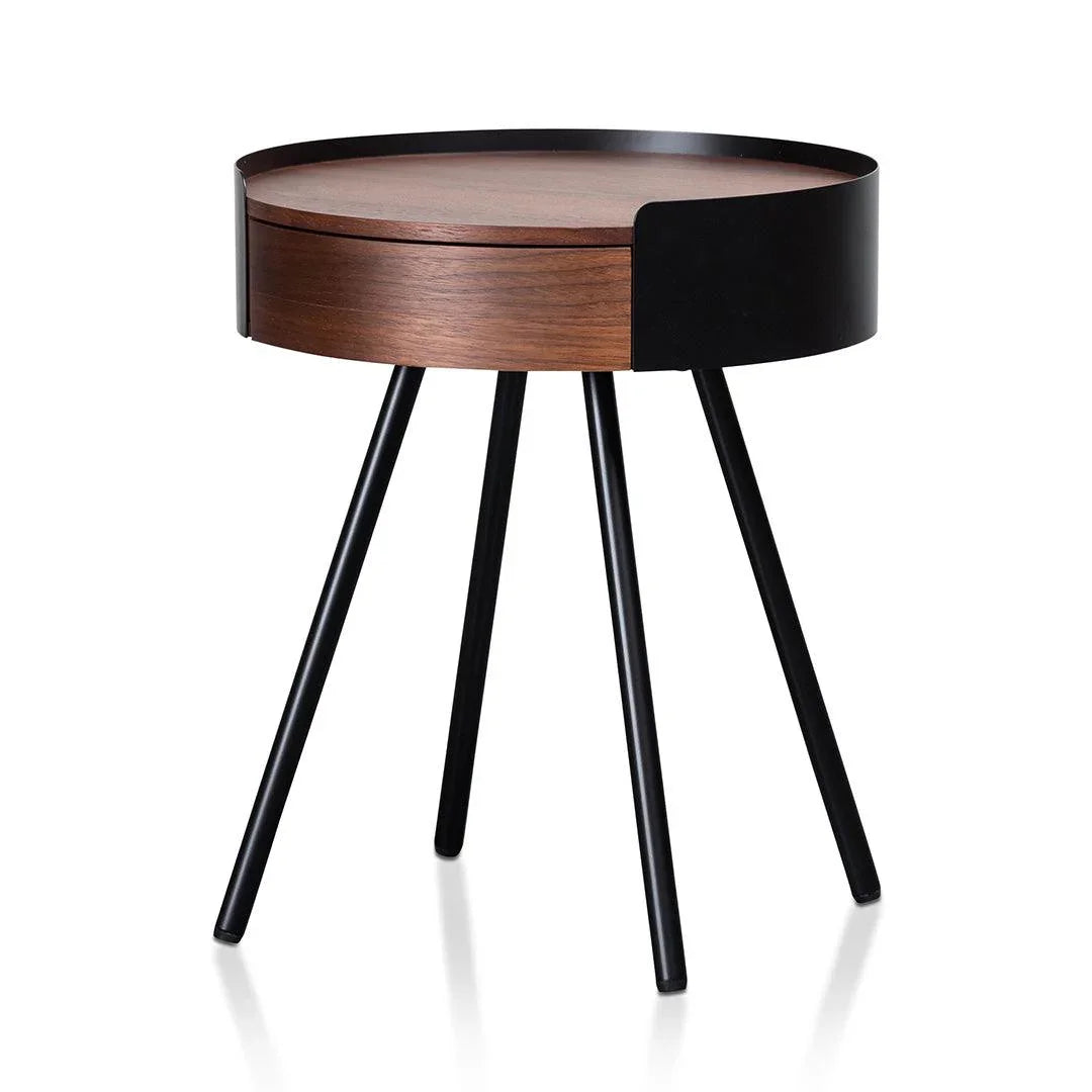 CST8217-IG Side Table - Walnut - Furniture Castle