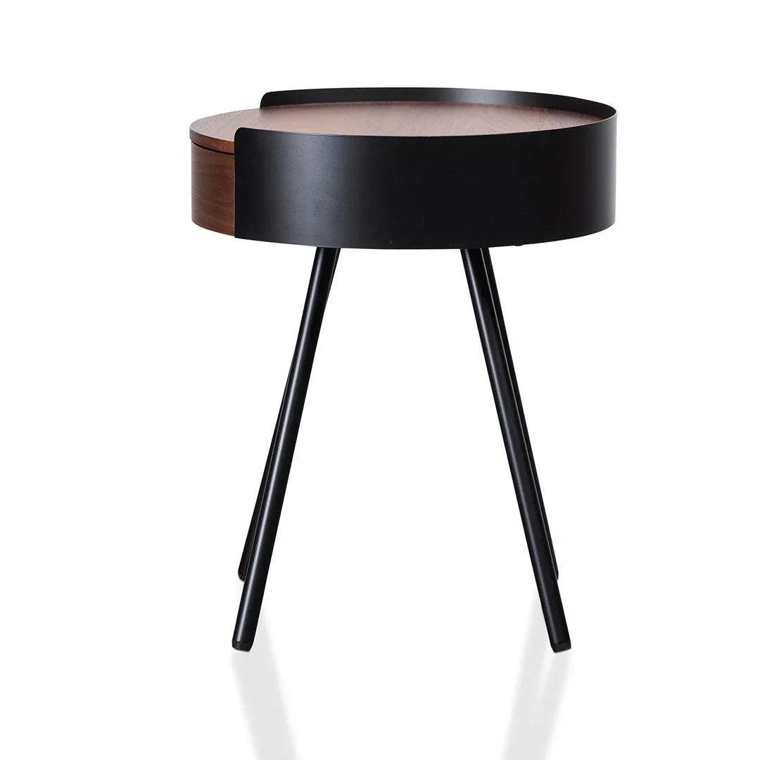 CST8217-IG Side Table - Walnut - Furniture Castle