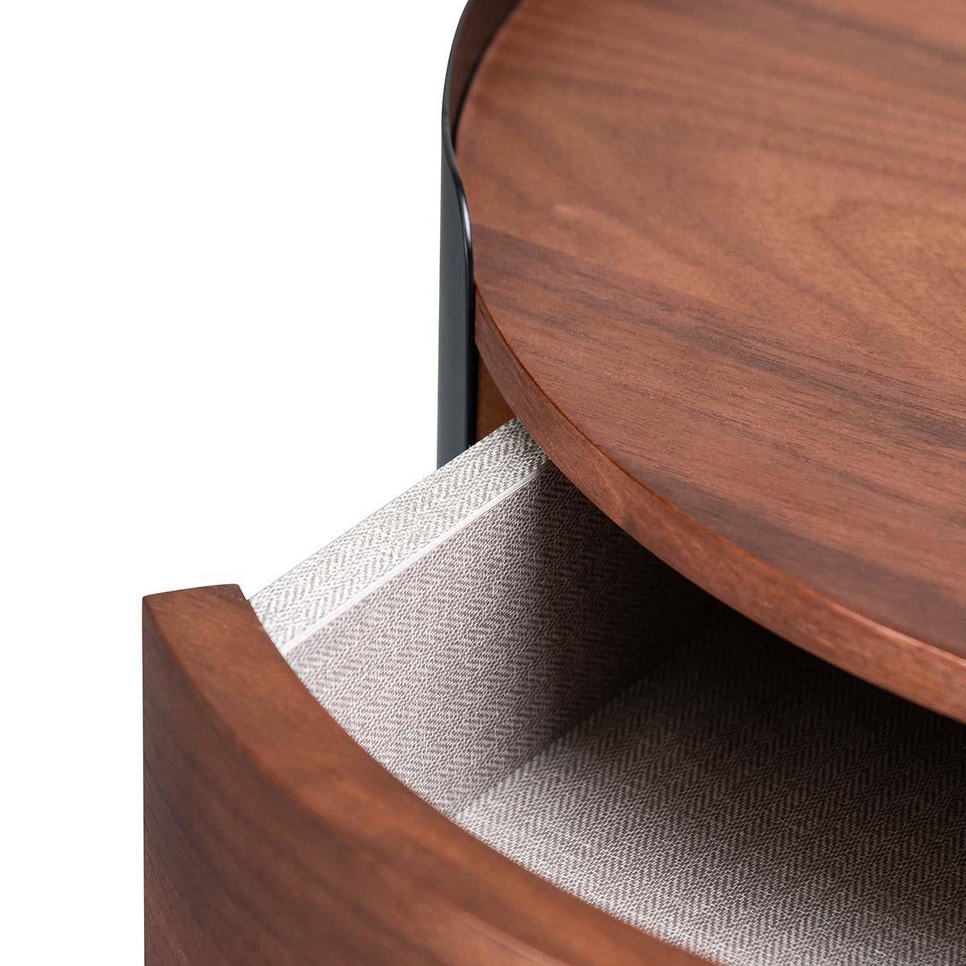 CST8217-IG Side Table - Walnut - Furniture Castle