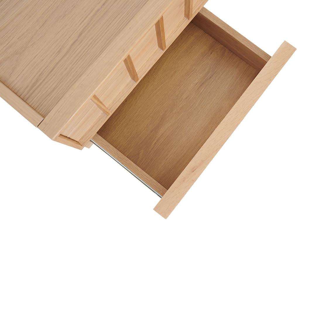 CST8449-KD Bedside Table - Natural - Furniture Castle