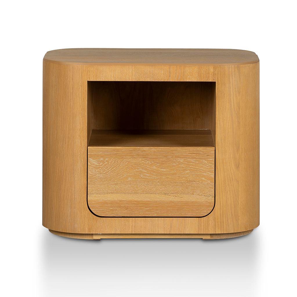 CST8531-VA Bedside Table - Dusty Oak - Furniture Castle