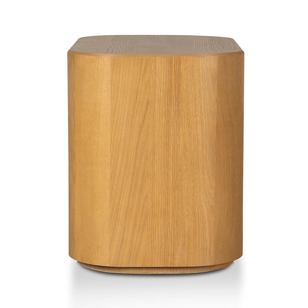 CST8531-VA Bedside Table - Dusty Oak - Furniture Castle