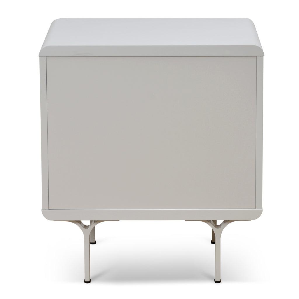 CST8635-IG Bedside Table - Light Grey - Furniture Castle