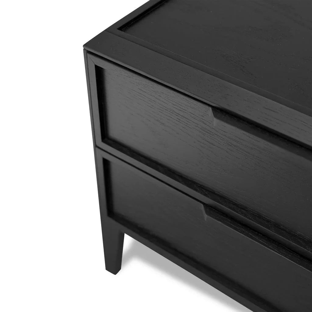 CST8678-CN Side Table - Full Black - Furniture Castle