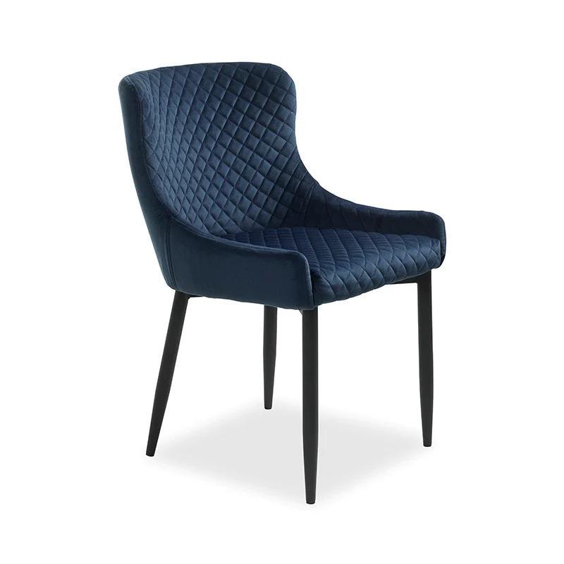 Danya Dining Chair - Blue - Furniture Castle
