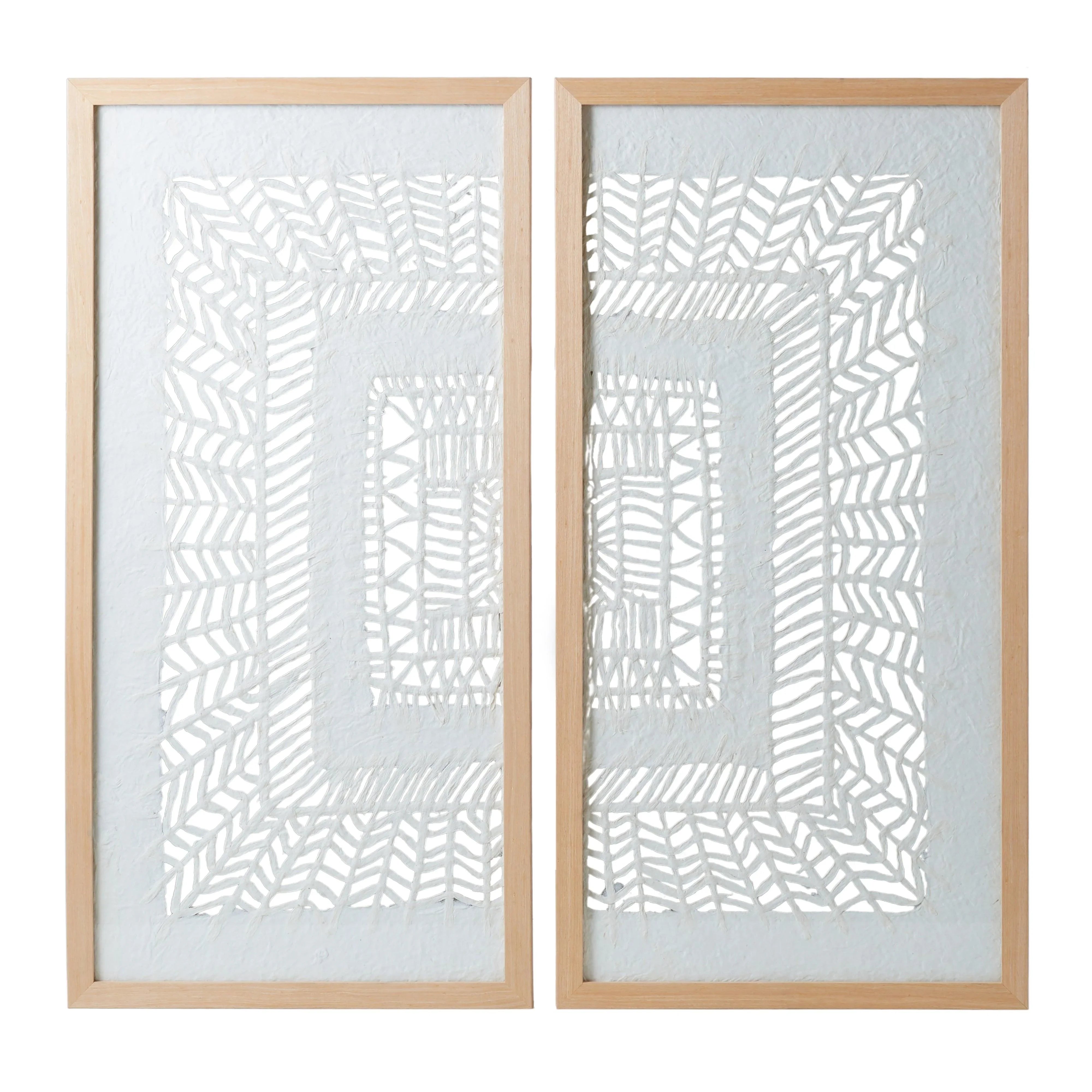 Delvone Wall Décor Canvas Set of 2, 40x80cm - Furniture Castle