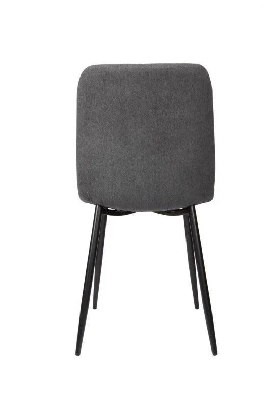Den Dining Chair Grey Set of 2 - Furniture Castle