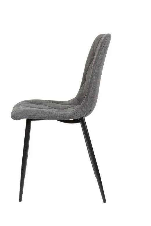 Den Dining Chair Grey Set of 4 - Furniture Castle