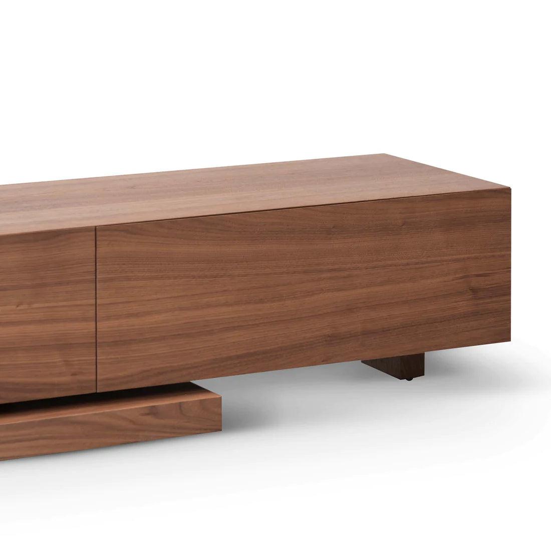 Dennis Extendable TV Entertainment Unit - Walnut - Furniture Castle