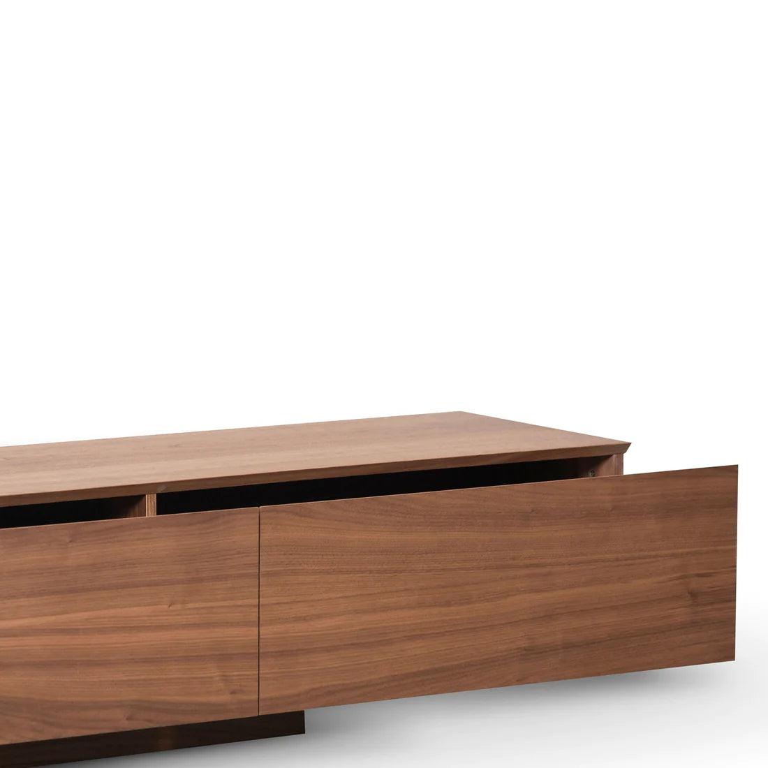 Dennis Extendable TV Entertainment Unit - Walnut - Furniture Castle