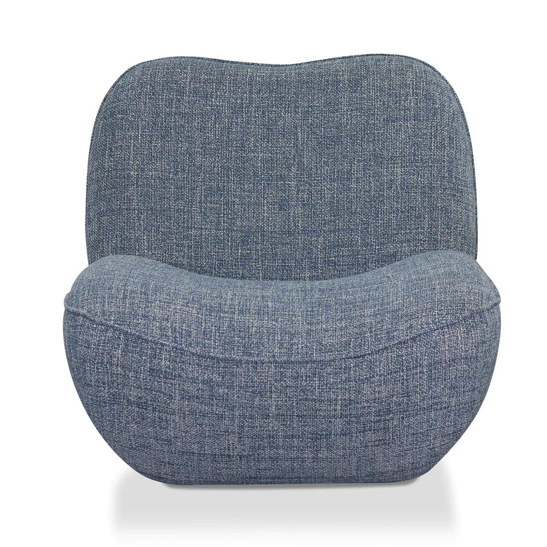 Eddie Lounge Chair - Moss Blue - Furniture Castle