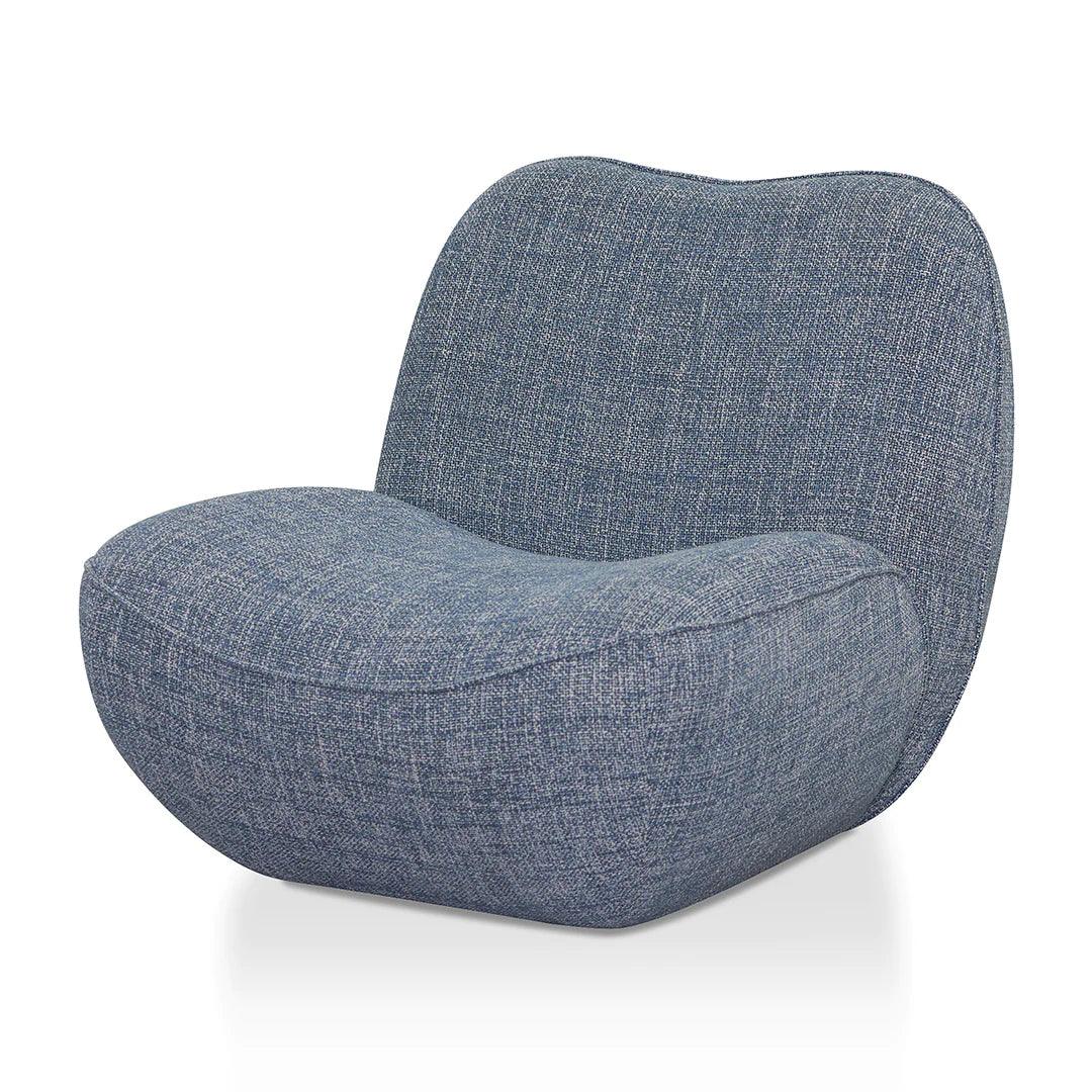 Eddie Lounge Chair - Moss Blue - Furniture Castle