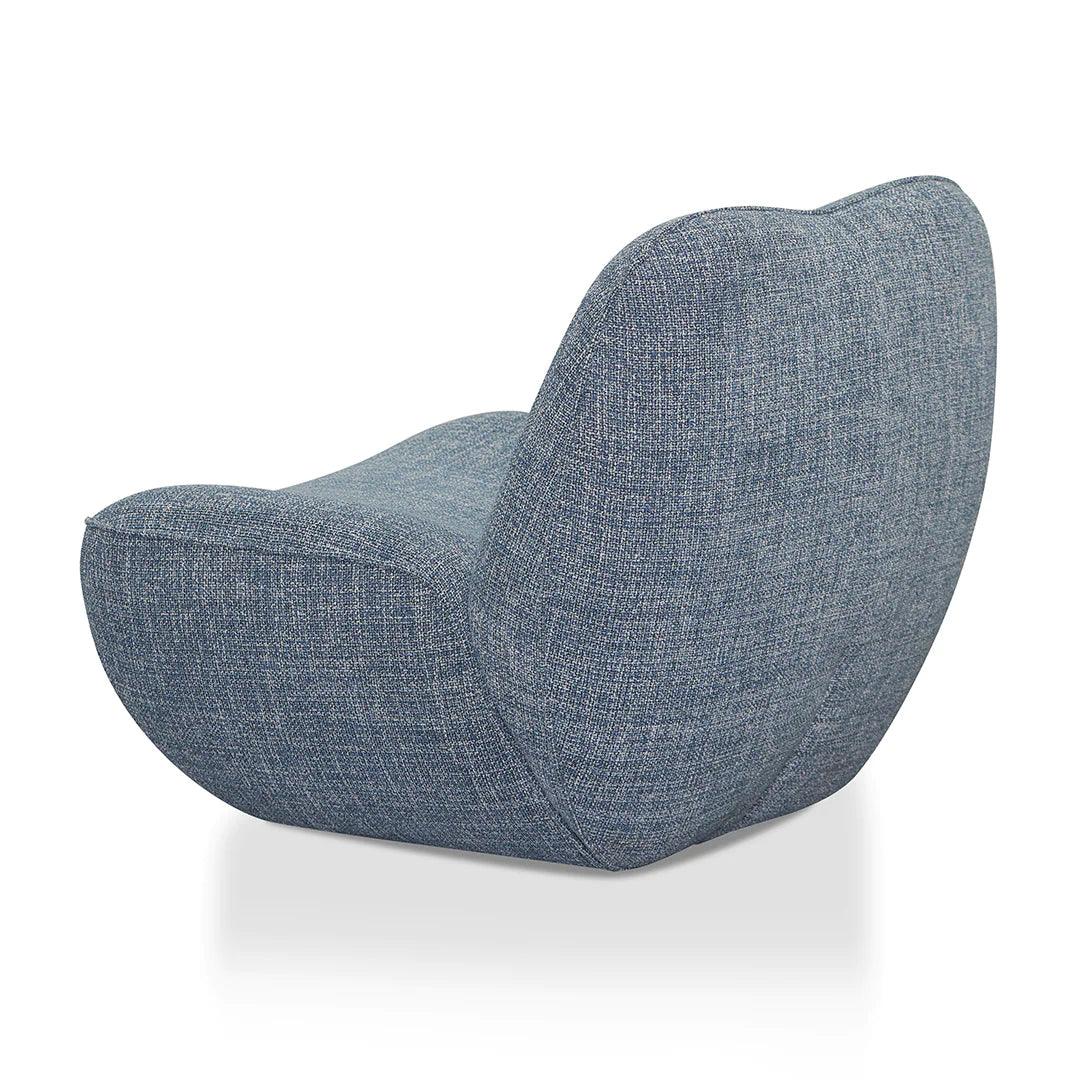 Eddie Lounge Chair - Moss Blue - Furniture Castle