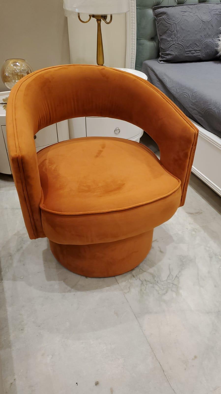 Elegant Upholstered Sofa Chair - Furniture Castle