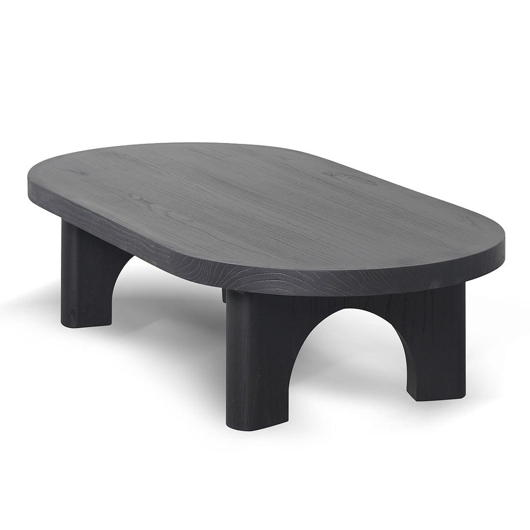 Ex Display - CCF8789-NI 140cm Coffee table - Full Black - Furniture Castle