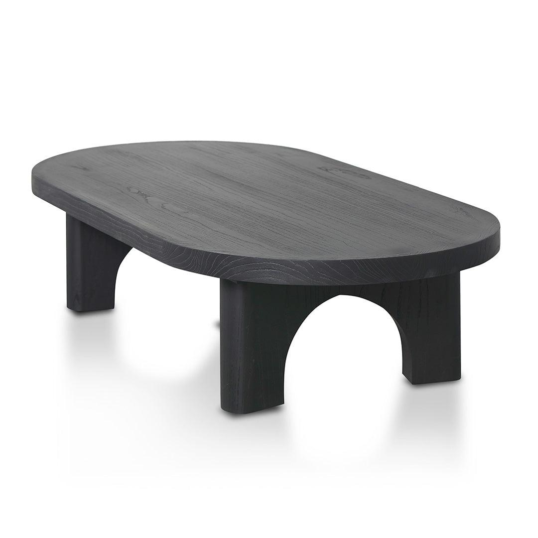 Ex Display - CCF8789-NI 140cm Coffee table - Full Black - Furniture Castle