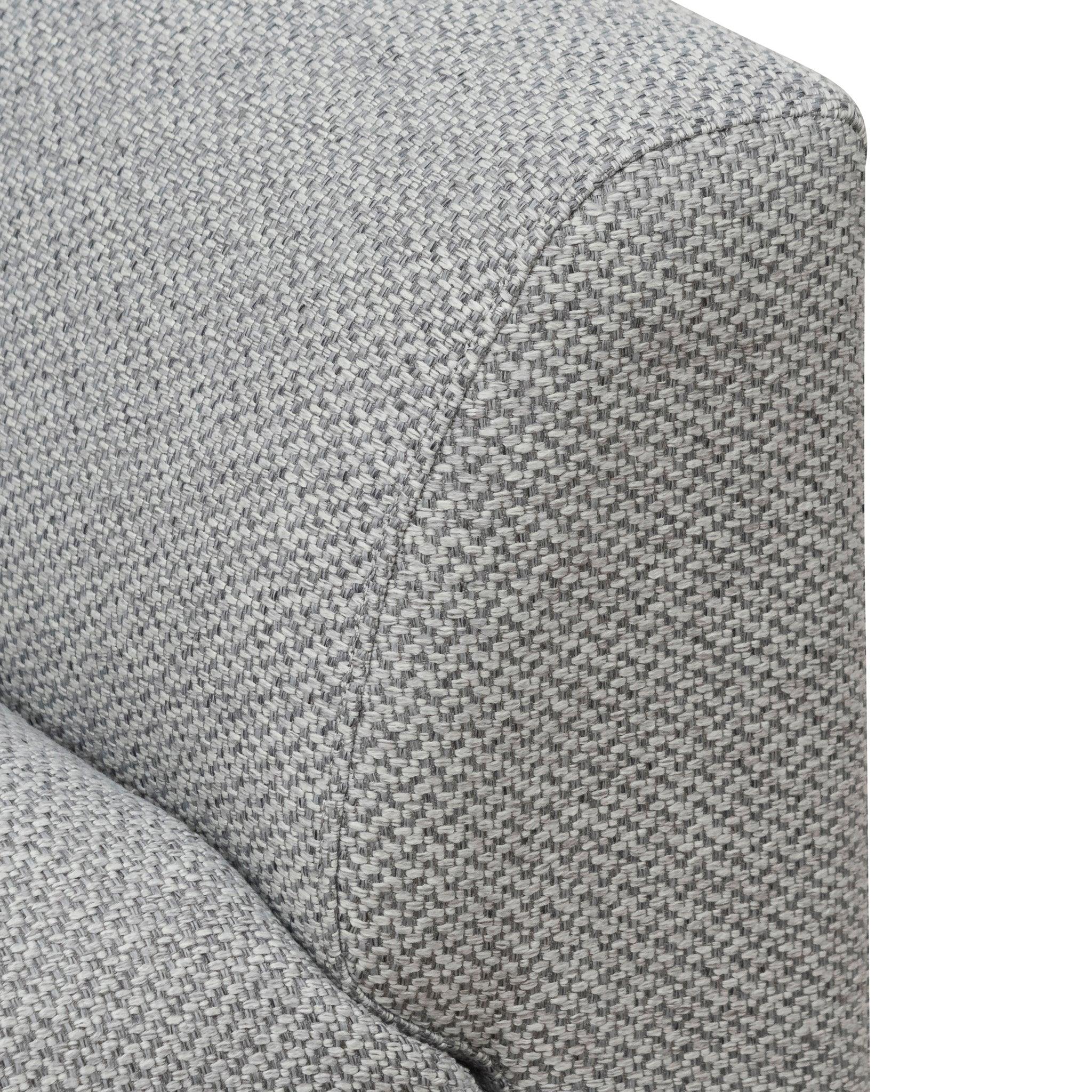 Ex Display - CLC6833-CA 4 Seater Fabric Sofa - Grey - Furniture Castle