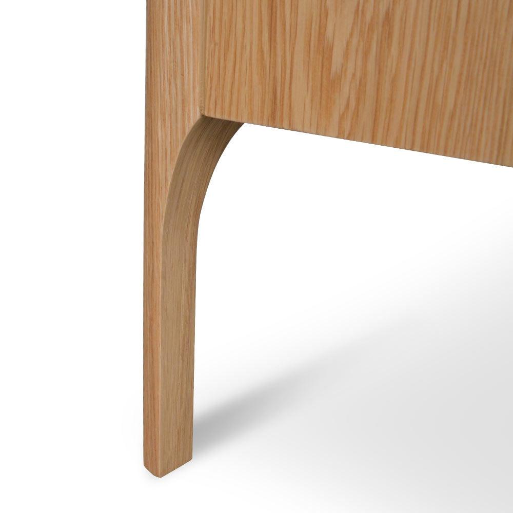 Ex Display - CST2135-CN Bedside Table - Natural Oak - Furniture Castle