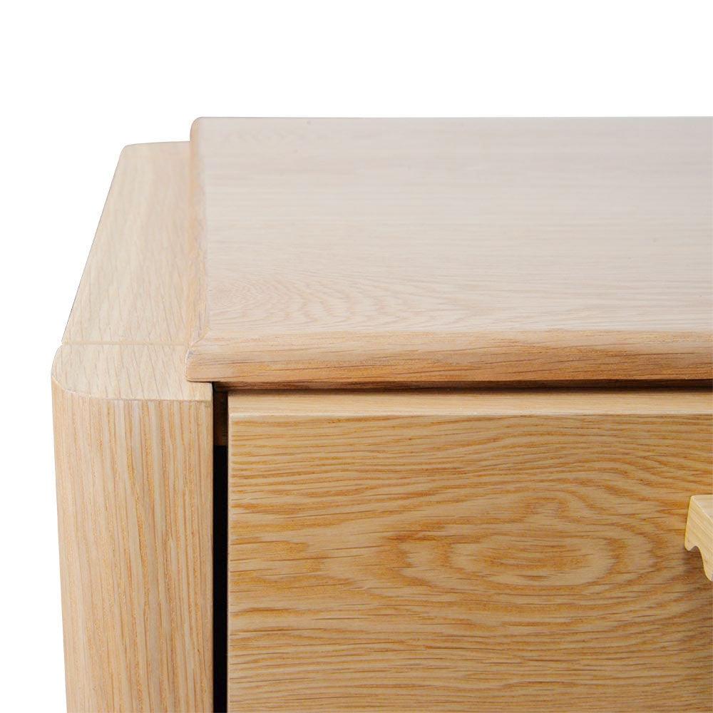 Ex Display - CST2135-CN Bedside Table - Natural Oak - Furniture Castle