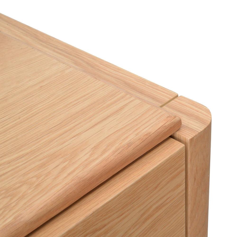 Ex Display - CST2135-CN Bedside Table - Natural Oak - Furniture Castle