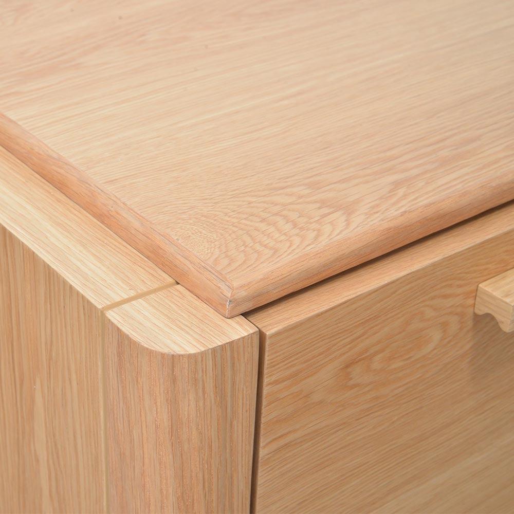 Ex Display - CST2135-CN Bedside Table - Natural Oak - Furniture Castle