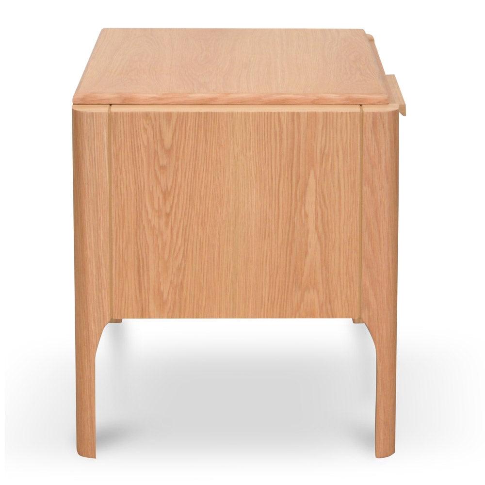 Ex Display - CST2135-CN Bedside Table - Natural Oak - Furniture Castle