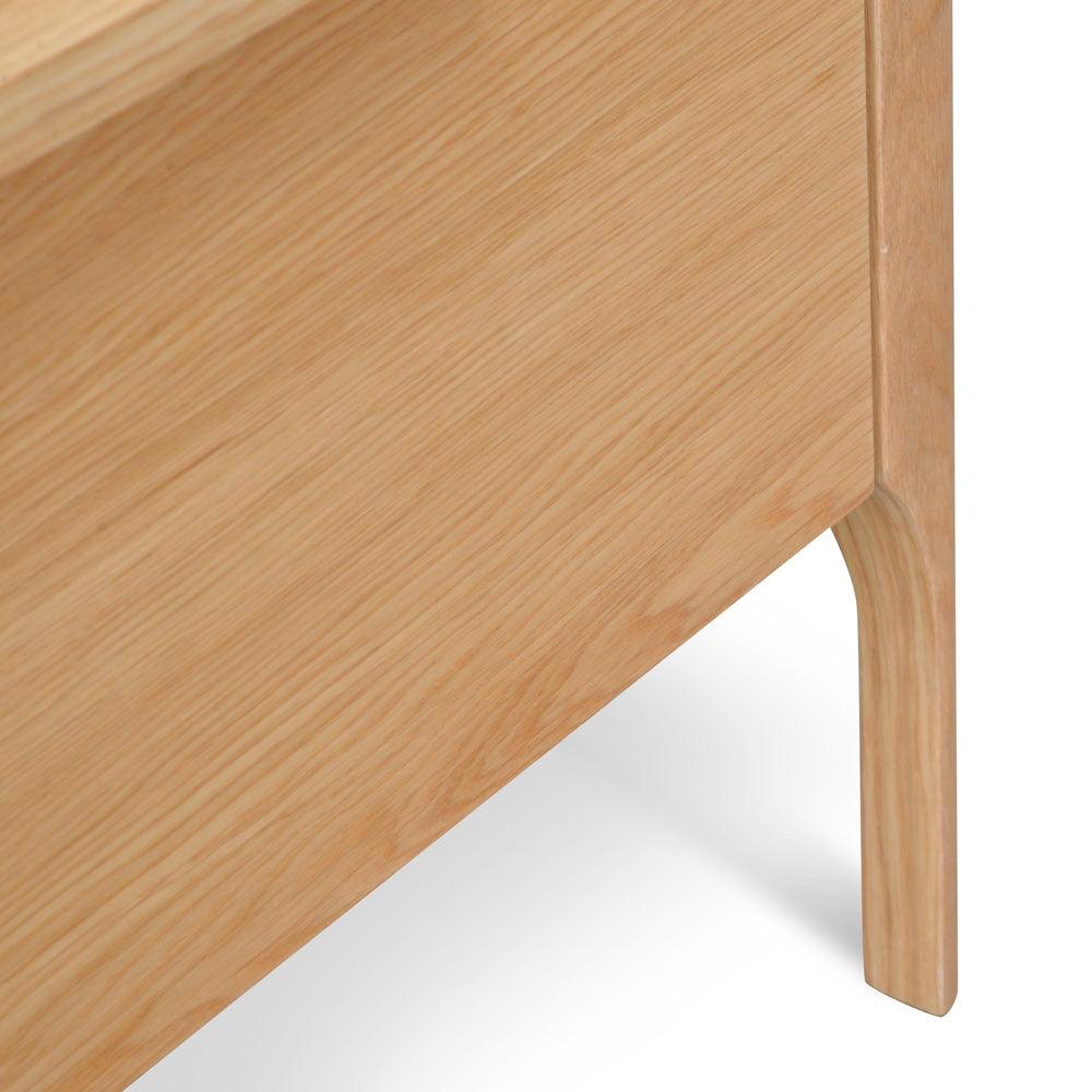 Ex Display - CST2135-CN Bedside Table - Natural Oak - Furniture Castle