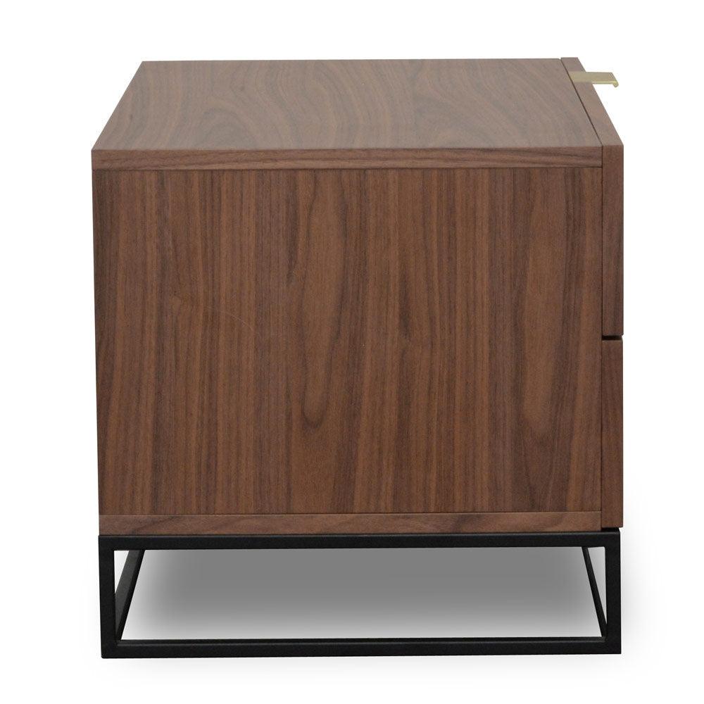 Ex Display - CST2141-CN Bedside Table - Walnut - Furniture Castle