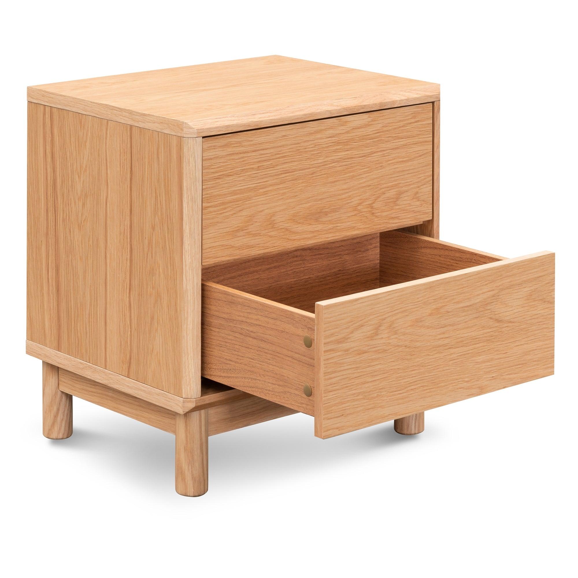 Ex Display - CST6087-CN - Bedside Table - Natural Oak - Furniture Castle