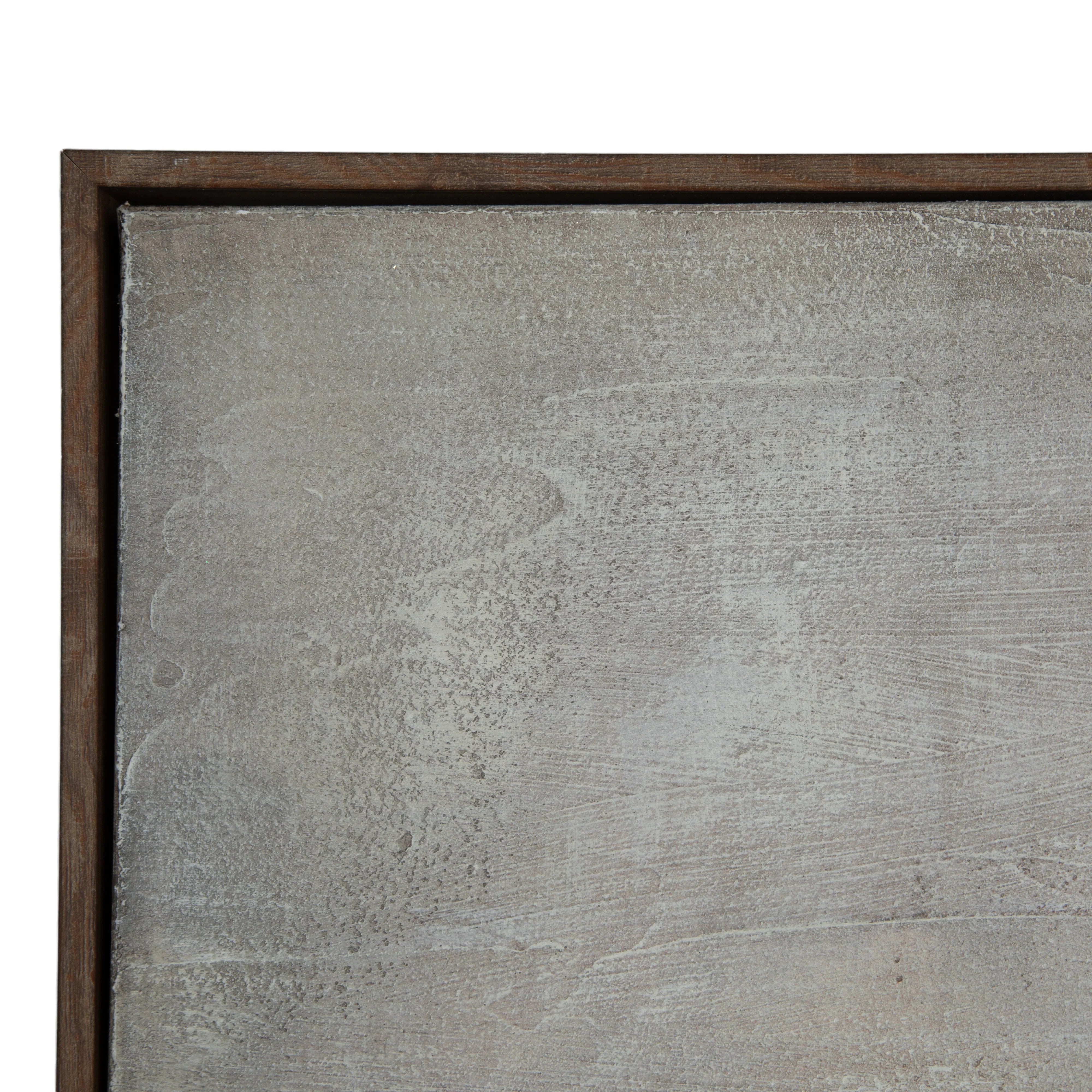 Amalfi Dawn Hand Painted Wall Art Brown 100x4.5x100cm