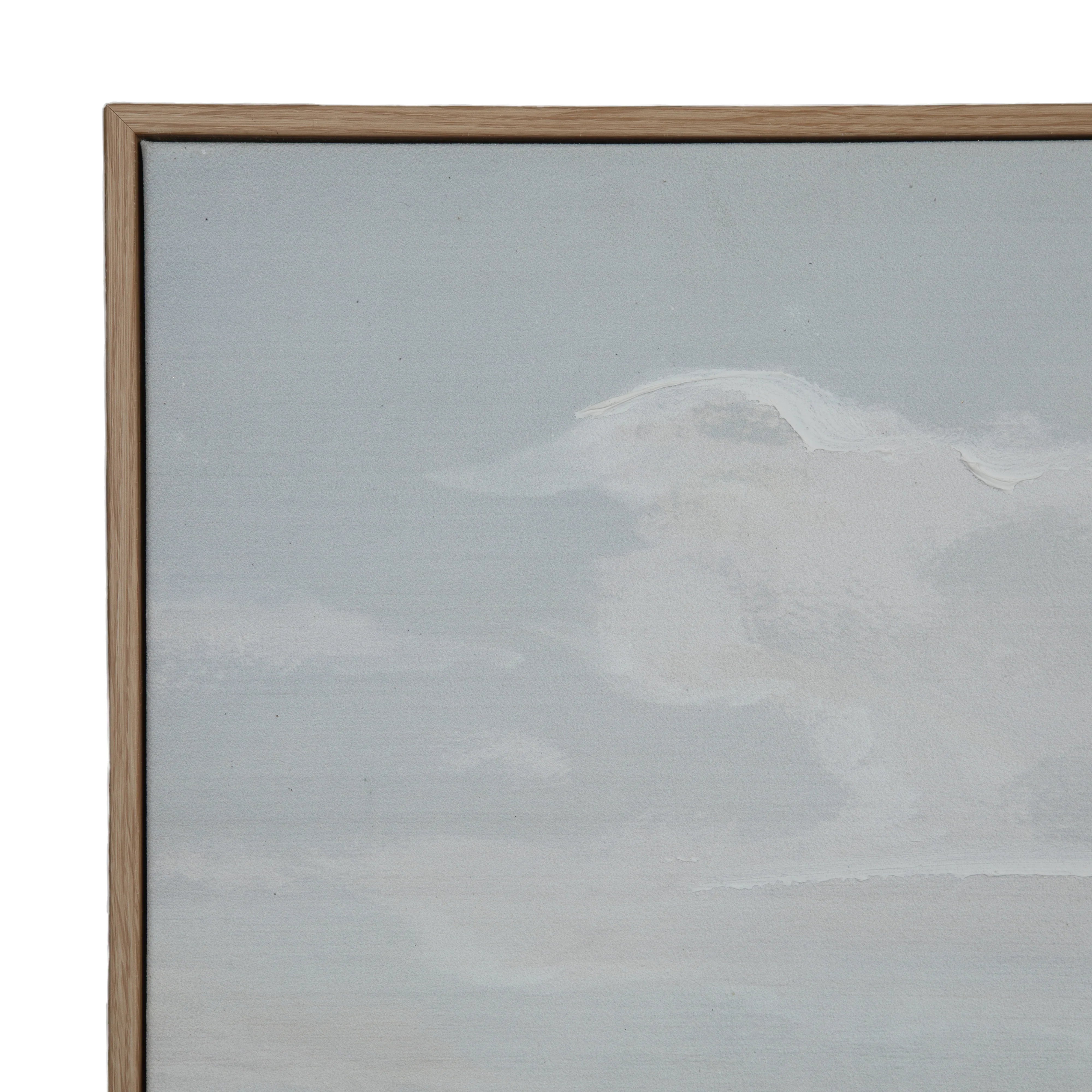 Amalfi Apollo Hand Painted Wall Art Blue 118x4.5x80cm