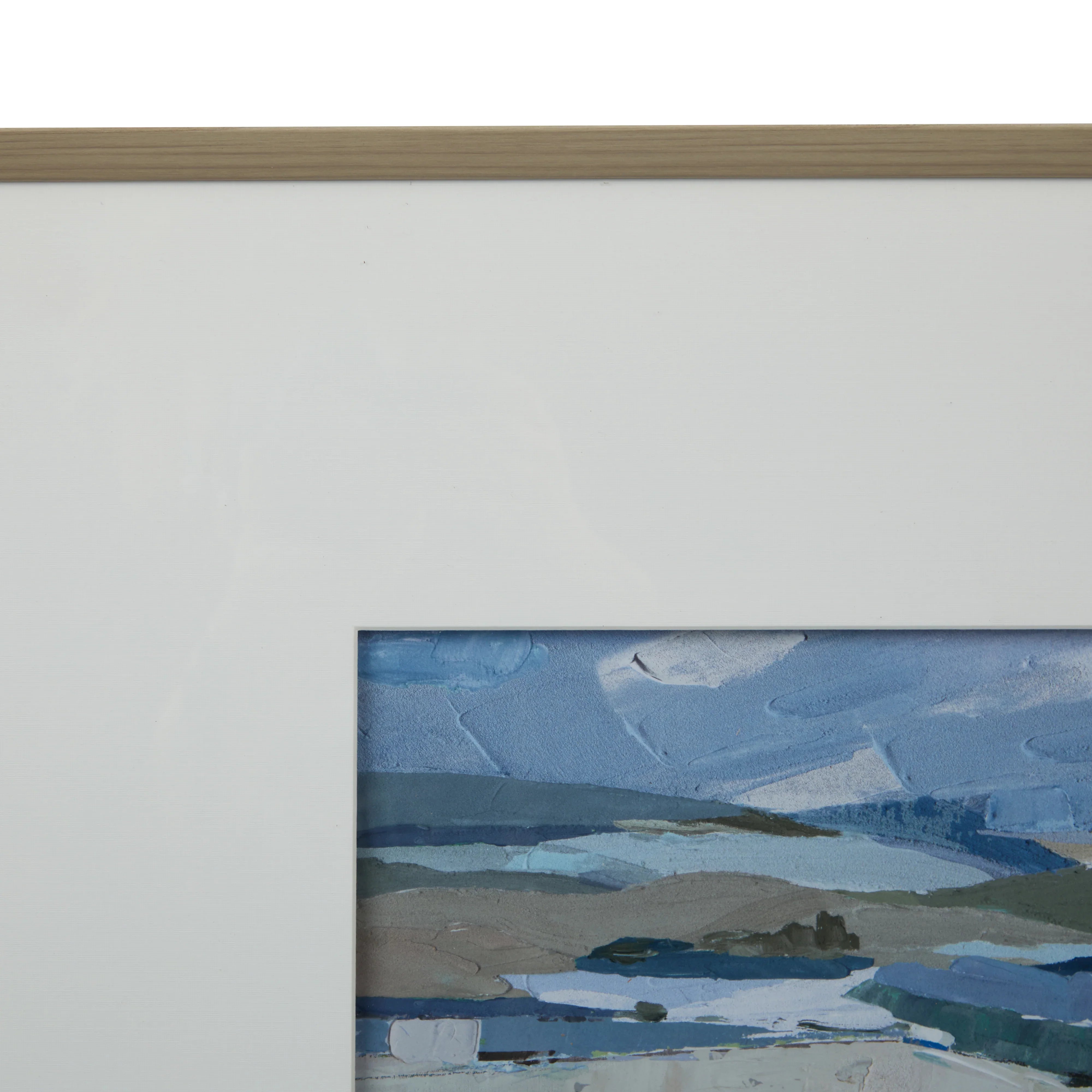 Society Home Gibson Wall Art 2pcs Set Blue 60x3.8x60cm