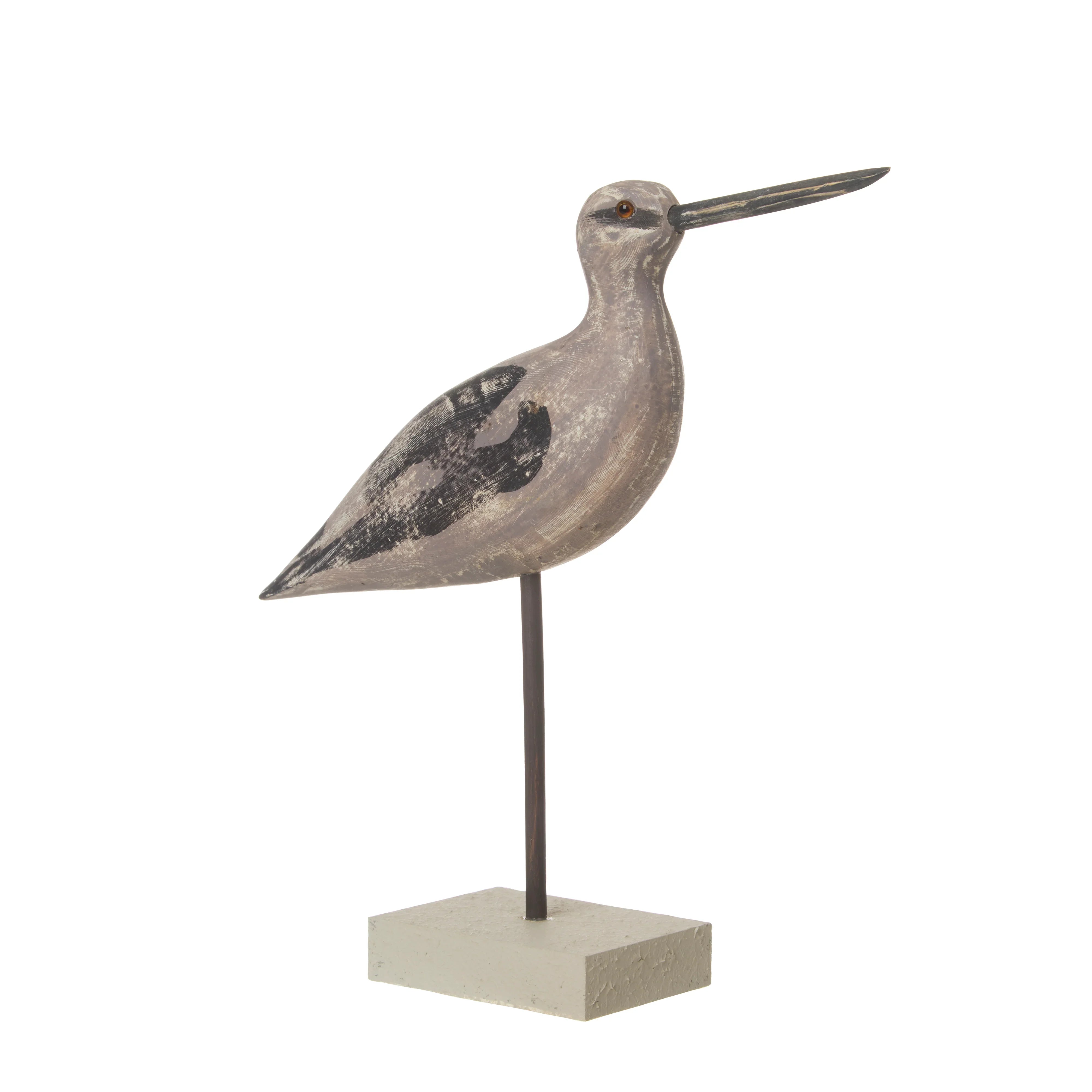 Society Home Cyril Bird Sculpture Large Grey 6.5x26x29cm