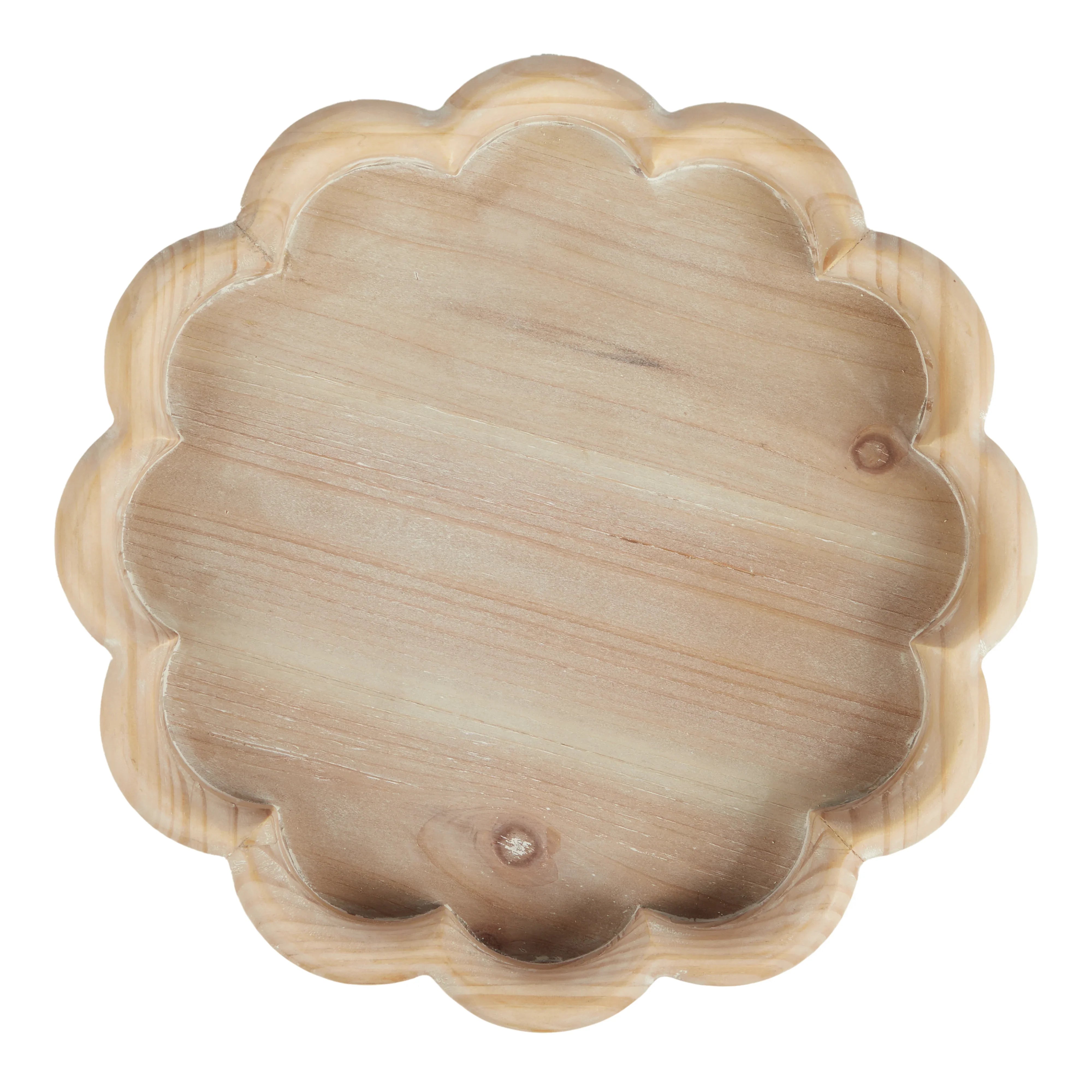 Amalfi Eva Wooden Tray Natural 35x35x4cm