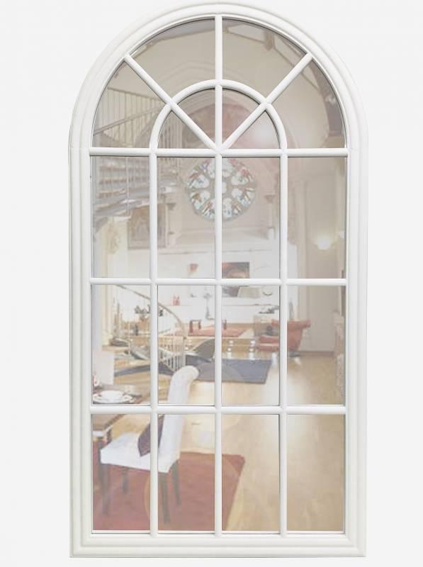 FC Arched Mirror White - Furniture Castle