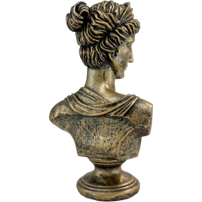 FC Bust Elizabeth Statue 18x24x42cm - Furniture Castle