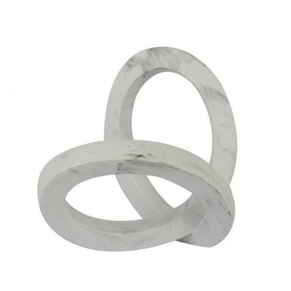 FC Decor Sculpt-Matt White Marble Look 15X12 - Furniture Castle
