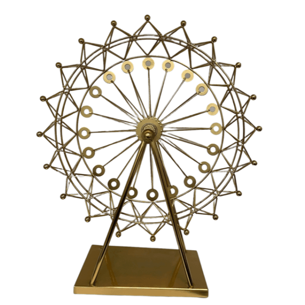 FC Gold Nordic Ferris Wheel Small 35x30 - Furniture Castle