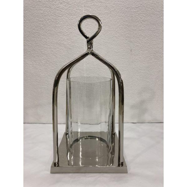 FC Hurricane Twist Top Handle W/Glass Nickl - Furniture Castle