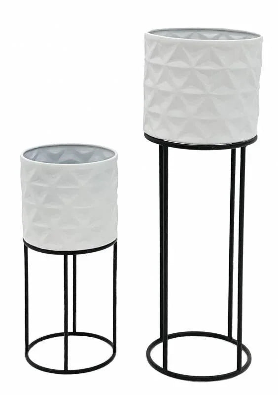 FC Irvine Planter Set of 2 - Furniture Castle