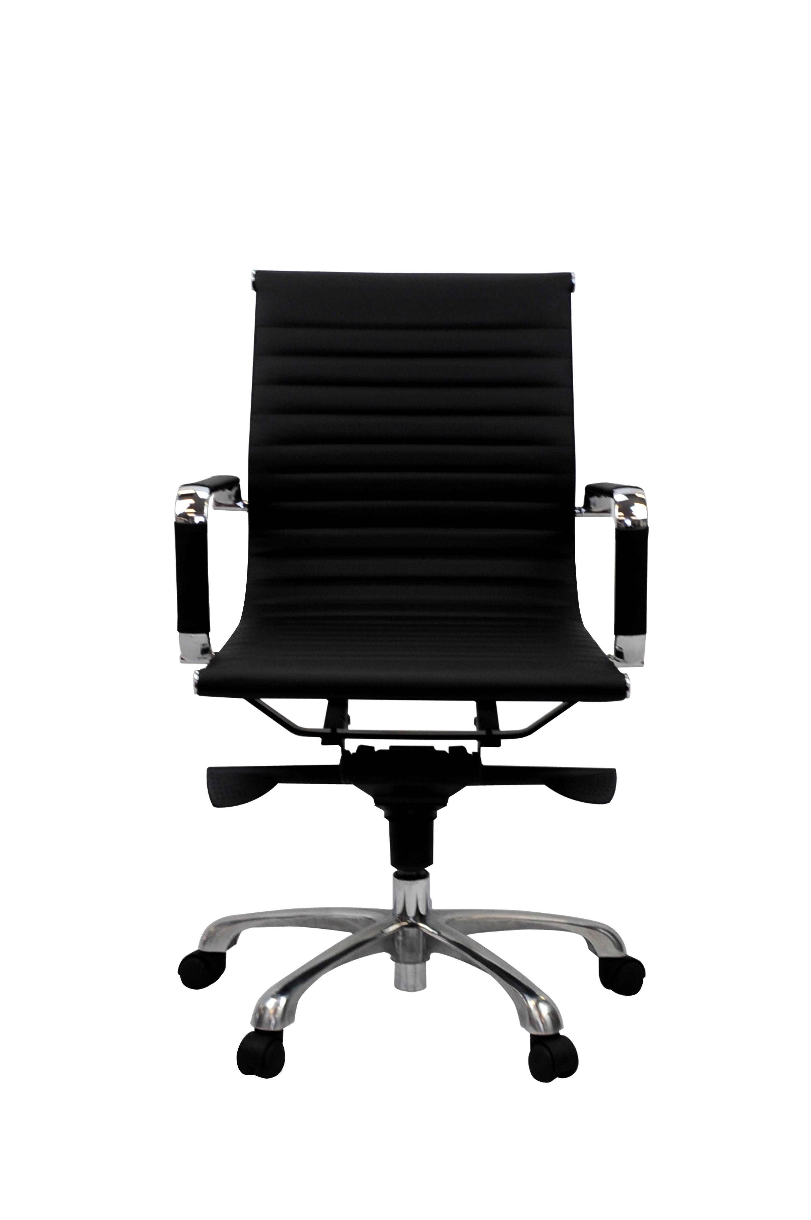 FC Lunar Medium Back Executive Office Chair PU - Furniture Castle