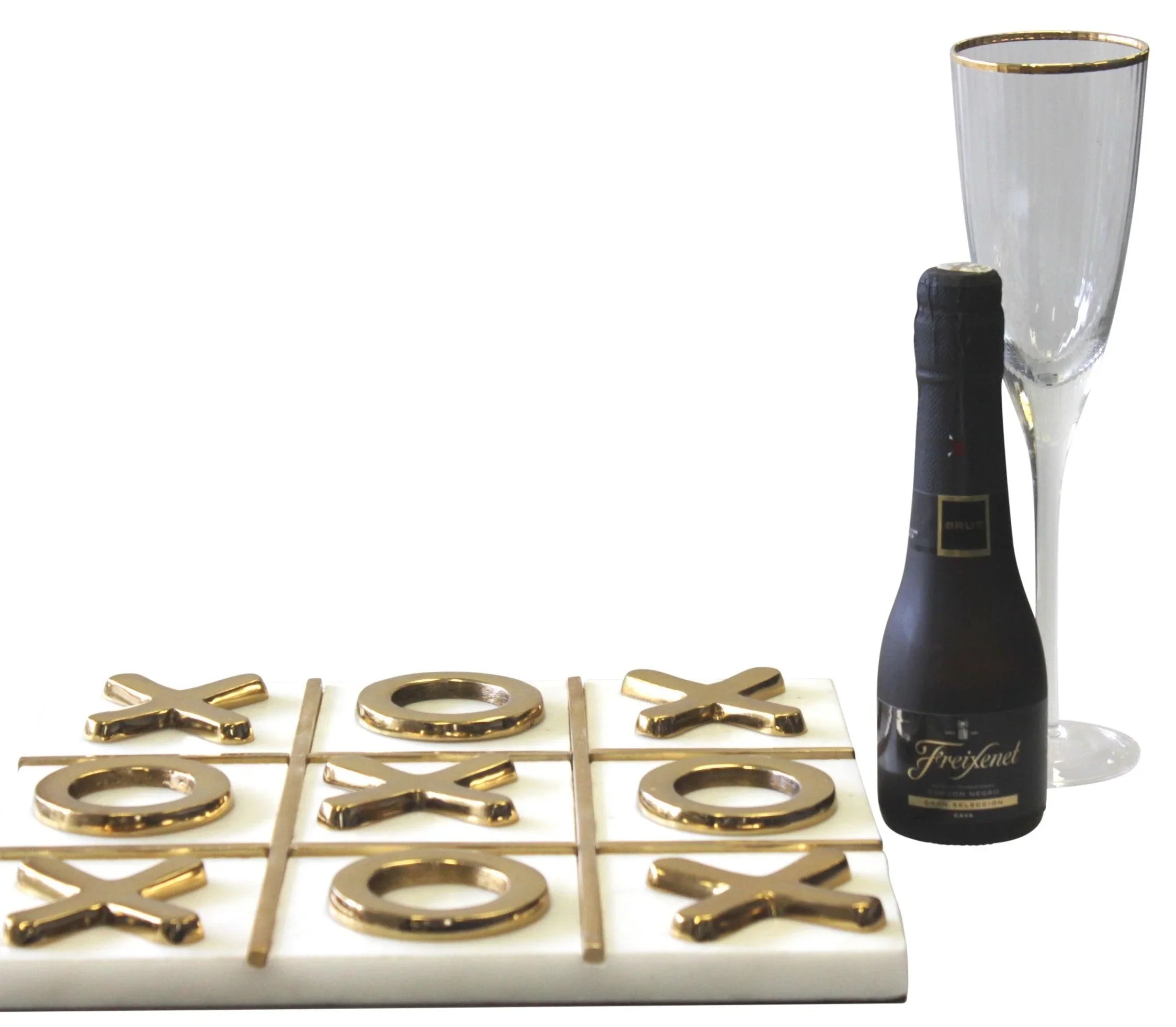 FC Marble Deluxe Noughts & Crosses - Furniture Castle