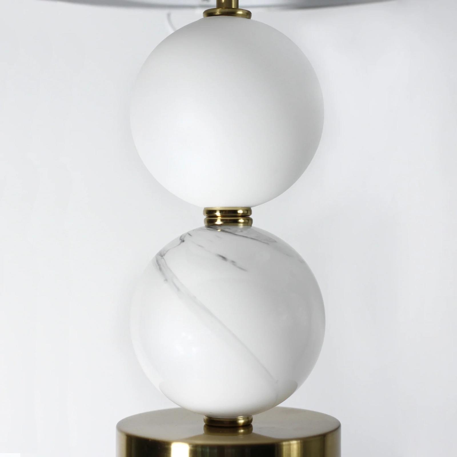 FC Murano Table Lamp - Brass - Furniture Castle