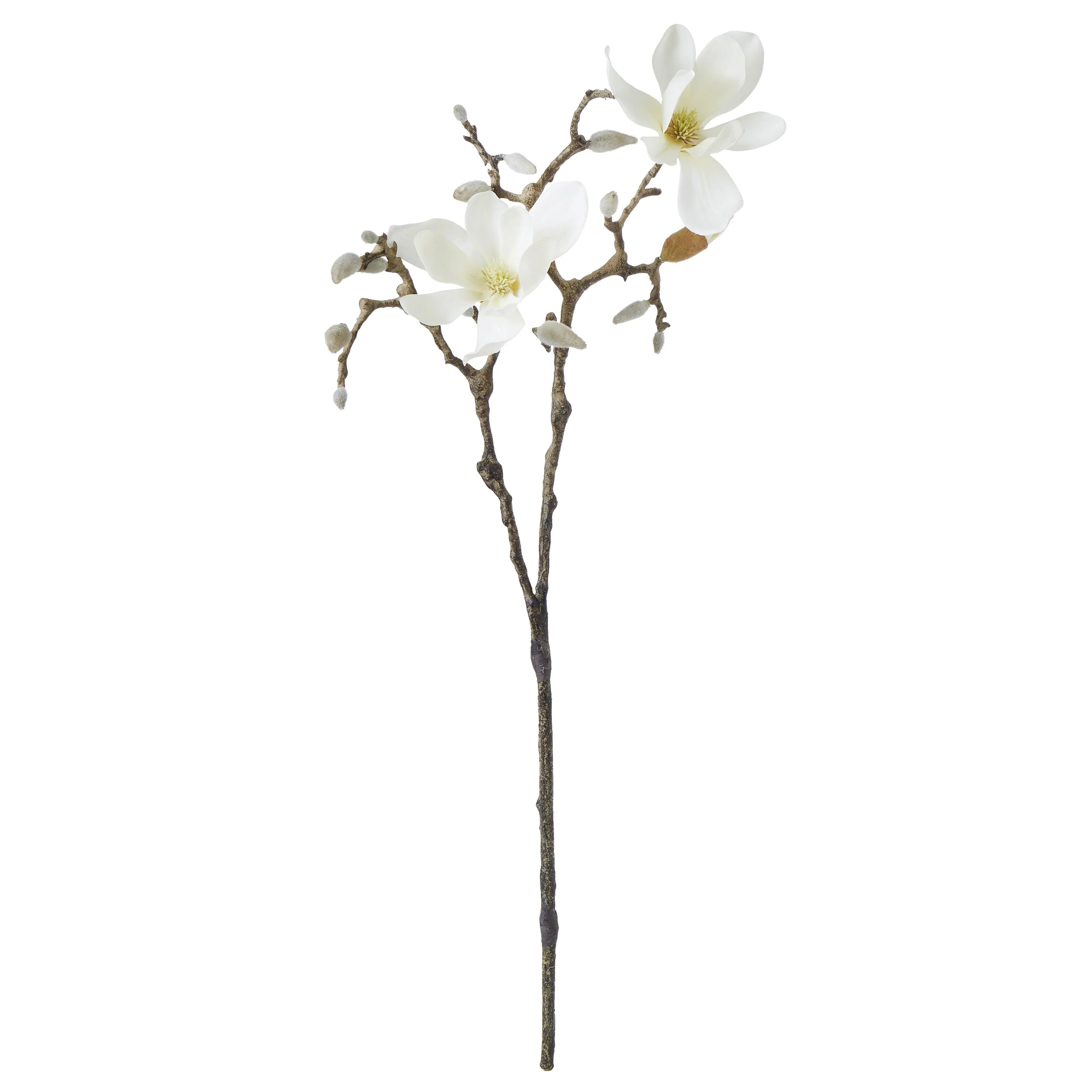 FC Tree Magnolia Flower Cream 13x35x83cm - Furniture Castle
