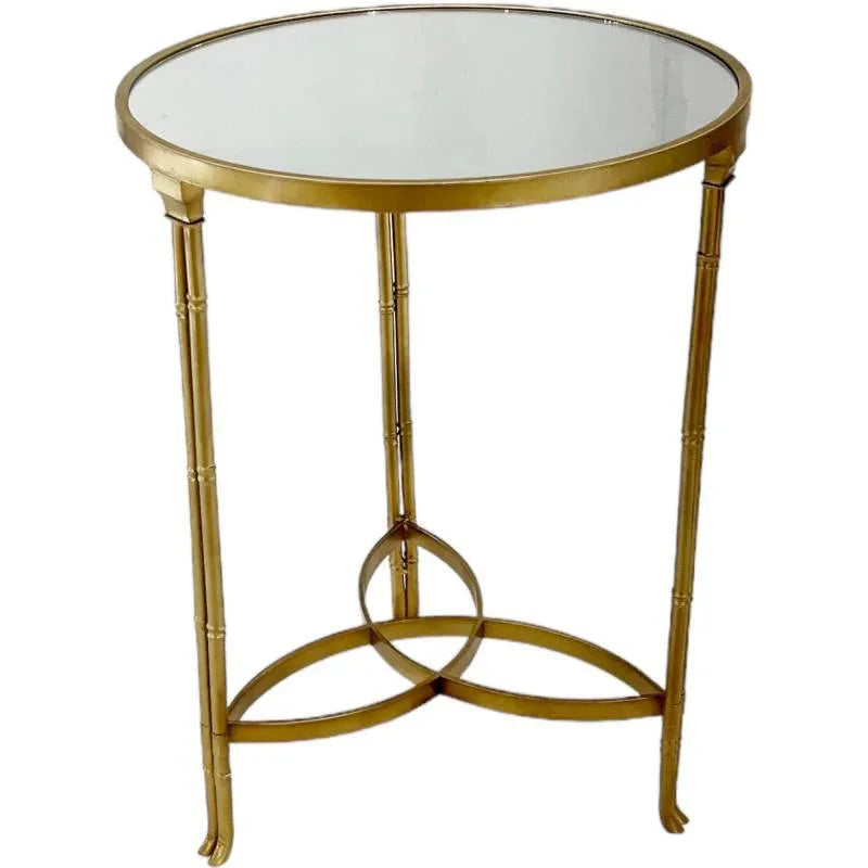FC Tuscan Side Table With Mirror Top 46x46x61cm - Furniture Castle